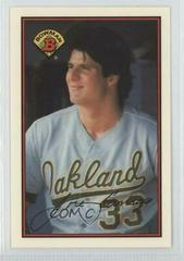 Jose Canseco #201 Baseball Cards 1989 Bowman Tiffany Prices