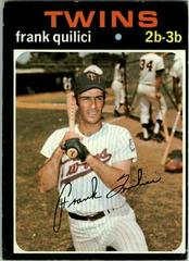 Frank Quilici #141 Baseball Cards 1971 Topps Prices