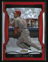 Joey Votto [Red Refractor] Baseball Cards 2009 Finest Prices