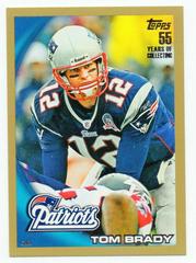 Tom Brady [Gold] #30 Football Cards 2010 Topps Prices