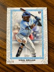 Vidal Brujan #TRA-VB Baseball Cards 2022 Topps Rip Autographs Prices