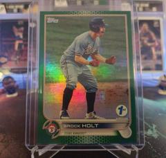 Brock Holt [Green] #113 Baseball Cards 2022 Topps 1st Edition Prices