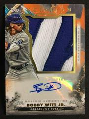 Bobby Witt Jr. [Orange] #IAP-BW Baseball Cards 2023 Topps Inception Autograph Patch Prices