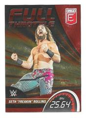 Seth Freakin Rollins [Red] Wrestling Cards 2023 Donruss Elite WWE Full Throttle Prices