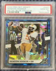 Hendon Hooker [Crystal Blue] #PA-HH1 Football Cards 2022 Pro Set Metal Prices