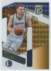 Luka Doncic #17 Basketball Cards 2022 Panini Donruss Elite Spellbound Prices