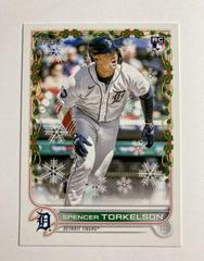 Spencer Torkelson [SSSP Variation] #HW200 Baseball Cards 2022 Topps Holiday Prices