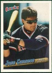 Jose Canseco #108 Baseball Cards 1996 Bazooka Prices