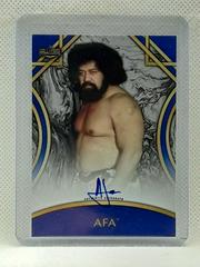 Afa [Blue] #A-AF Wrestling Cards 2018 Topps Legends of WWE Autographs Prices