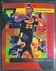 Jaden Ivey [Red] Basketball Cards 2022 Panini Chronicles Draft Picks Flux Prices