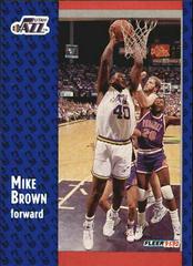 Mike Brown Basketball Cards 1991 Fleer Prices