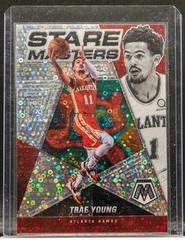 Trae Young [Fast Break Silver] Basketball Cards 2021 Panini Mosaic Stare Masters Prices