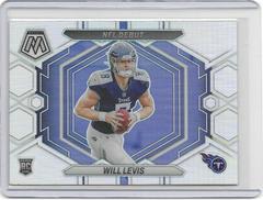 Will Levis [No Huddle Silver] #ND-4 Football Cards 2023 Panini Mosaic NFL Debut Prices