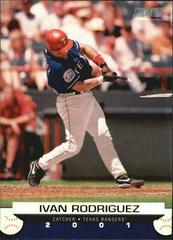 Ivan Rodriguez #60 Baseball Cards 2001 Stadium Club Prices