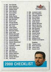 Kurt Warner [Checklist] #399 Football Cards 2000 Fleer Prices