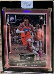 Jalen Williams [FOTL Pink] #105 Basketball Cards 2022 Panini One and One Prices