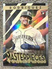 Julio Rodriguez Baseball Cards 2022 Bowman's Best Masterpiece Prices