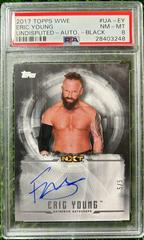 Eric Young [Black] #UA-EY Wrestling Cards 2017 Topps WWE Undisputed Autographs Prices