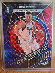Luka Doncic #3 Basketball Cards 2021 Panini Mosaic Overdrive Prices