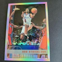 Rod Strickland Basketball Cards 1997 Topps Chrome Prices