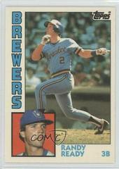 Randy Ready #97T Baseball Cards 1984 Topps Traded Prices