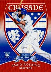 Amed Rosario [Ruby Wave] #23 Baseball Cards 2018 Panini Chronicles Crusade Prices