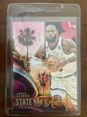 LeBron James #3 Basketball Cards 2023 Panini Court Kings State of the Art Prices