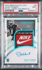 Jalen Tolbert [Patch Autograph Laundry Tag Brand Logo] #88 Football Cards 2022 Panini Immaculate Collegiate Prices