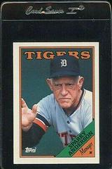 Sparky Anderson #14 Baseball Cards 1988 Topps Tiffany Prices