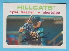 Tyler Freeman Baseball Cards 2020 Topps Heritage Minor League Prices