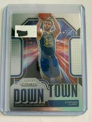 Stephen Curry #9 Basketball Cards 2020 Panini Prizm Downtown Bound Prices