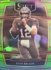 Tom Brady [Neon Green Die Cut] #1 Football Cards 2021 Panini Select Prices