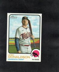 Josh Donaldson [Mini] Baseball Cards 2022 Topps Heritage Prices