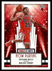 Dalen Terry Basketball Cards 2022 Panini Hoops Now Playing Prices
