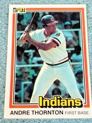 Andre Thornton #198 Baseball Cards 1981 Donruss Prices