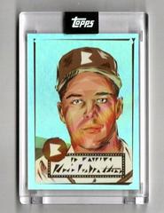 Eddie Mathews [Pearl] #A-7 Baseball Cards 2022 Topps X Naturel 1952 Encased Art Prices