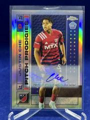 Justin Che [Autograph] Soccer Cards 2022 Topps Chrome MLS Prices