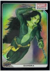 Gamora [Black Rainbow] Marvel 2023 Upper Deck Platinum Prices