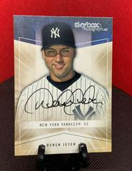 Derek Jeter #38 Baseball Cards 2005 Skybox Autographics Prices