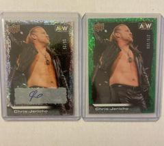 Chris Jericho [Pyro Autograph] Wrestling Cards 2022 Upper Deck AEW Prices