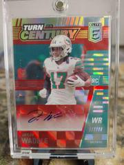 Jaylen Waddle [Red] #TOC-JWA Football Cards 2021 Panini Chronicles Turn of the Century Autographs Prices