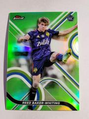Reed Baker Whiting [Neon Green] Soccer Cards 2022 Finest MLS Prices