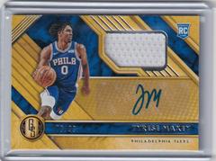 Tyrese Maxey #GS-TYM Basketball Cards 2020 Panini Chronicles Gold Standard Rookie Jersey Autographs Prices