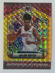 Jalen Green [Gold] #1 Basketball Cards 2021 Panini Mosaic Introductions Prices