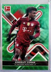 Kingsley Coman [Green Wave] Soccer Cards 2021 Topps Finest Bundesliga Prices
