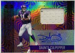 Daunte Culpepper [Red] #IJ-DC Football Cards 2021 Panini Illusions Immortalized Jersey Autographs Prices