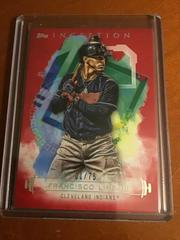 Francisco Lindor [Red] #17 Baseball Cards 2019 Topps Inception Prices