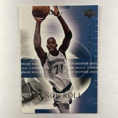 Kevin Garnett #51 Basketball Cards 2001 Upper Deck Honor Roll Prices