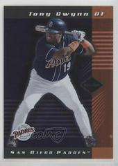 Tony Gwynn #19 Baseball Cards 2001 Leaf Limited Prices