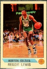 Reggie Lewis #134 Basketball Cards 1990 Panini Sticker Prices
